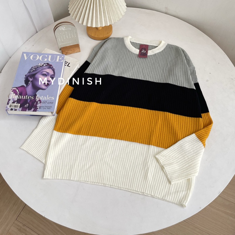 Hilda Sweater Rajut Korean Style Terbaru