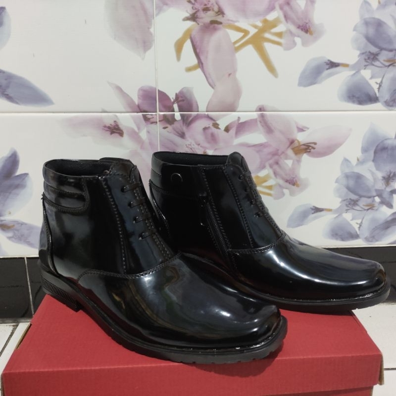 SEPATU PDH 03 SEPATU PDH TNI SEPATU PDH POLRI SEPATU PDH PRIA SEPATU PDH SECURITY Sepatu Pantofel Pria Pantofel Hitam Pria Sepatu Pantopel  Kulit Kerja Formal