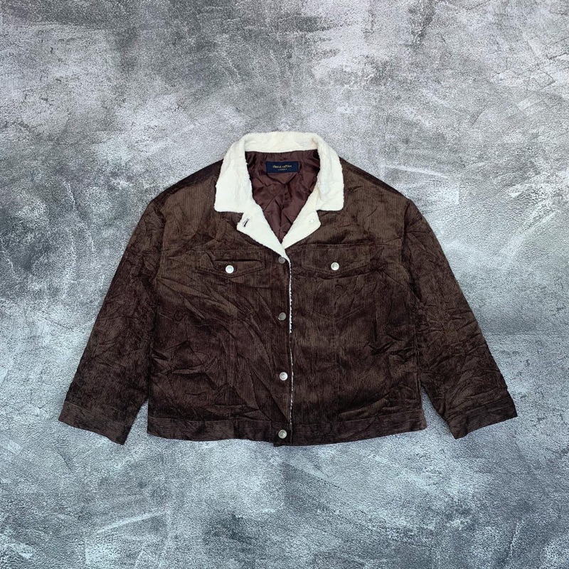 Jaket Corduroy Second / Trucker Corduroy Second
