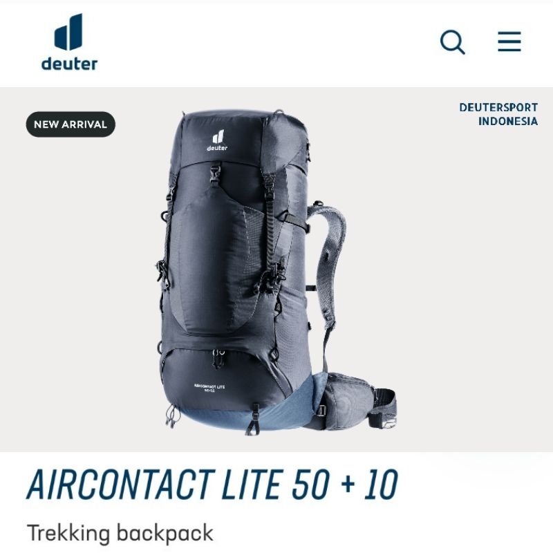 Deuter Aircontact Lite 50 10 Trekking Backpack