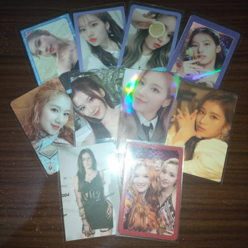 TWICE SANA OFFICIAL PHOTOCARD ALL SANA PC ALBUM DTNA SUMMER NIGHT FANCY SANA LEMON TASTE OF LOVE WIT