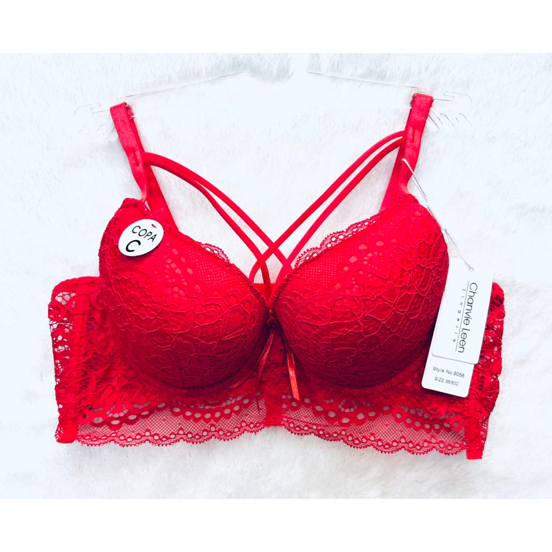 (Restock)BH | Bra Push Up Cup C &amp; D CHANVIE LEEN 9056 Pakai kawat dan busa tebal