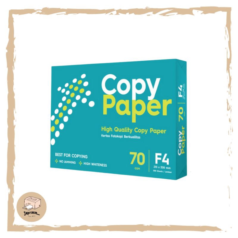 

(TERMURAH) Kertas HVS COPY PAPER F4 70 gsm