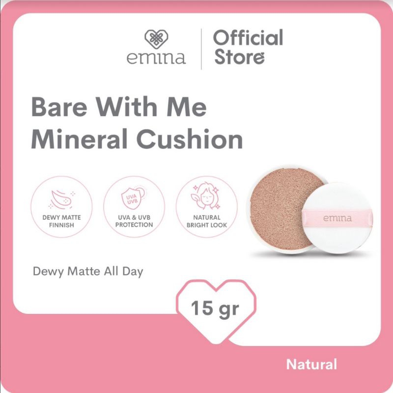 EMINA Bare With Me Mineral Cushion