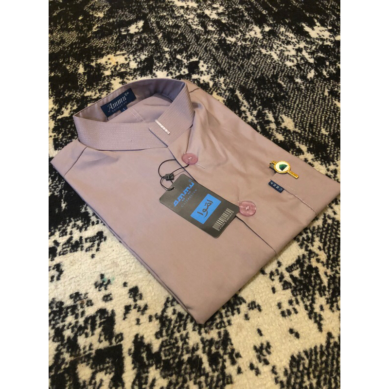 koko Ammu Ungu/Lilac S,M,L dan XL