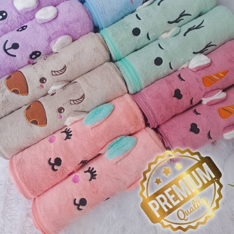 Handuk Bayi Lembut Microfiber/Handuk Anak Premium Berkarakter