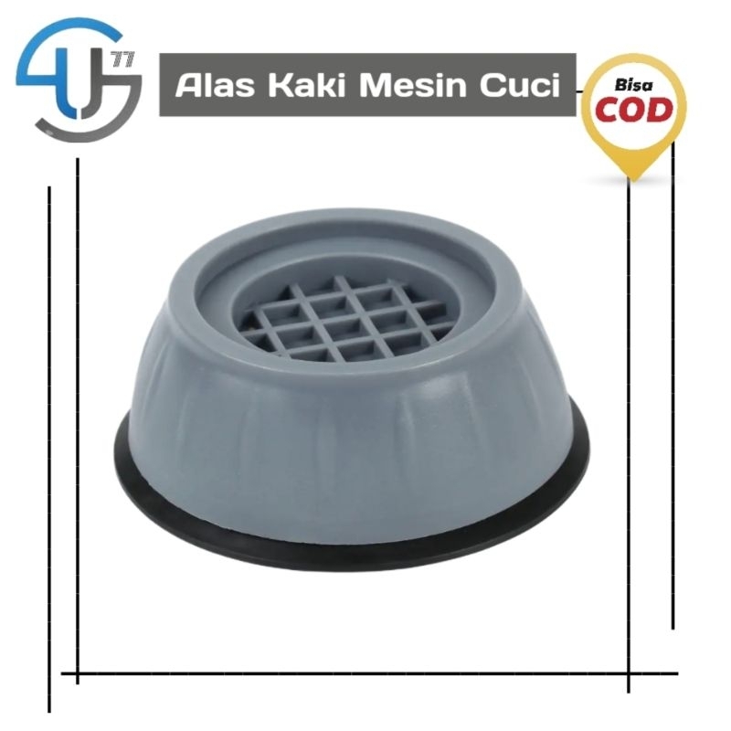 US318 Alas Kaki Mesin Cuci 4pcs / Kulkas / Meja / Tatakan Alas Kaki Universal By Toko Haji Usman