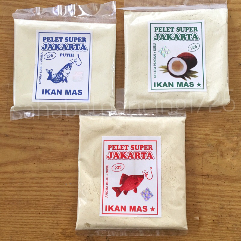 Umpan Ikan Mas Pelet Super Jakarta
