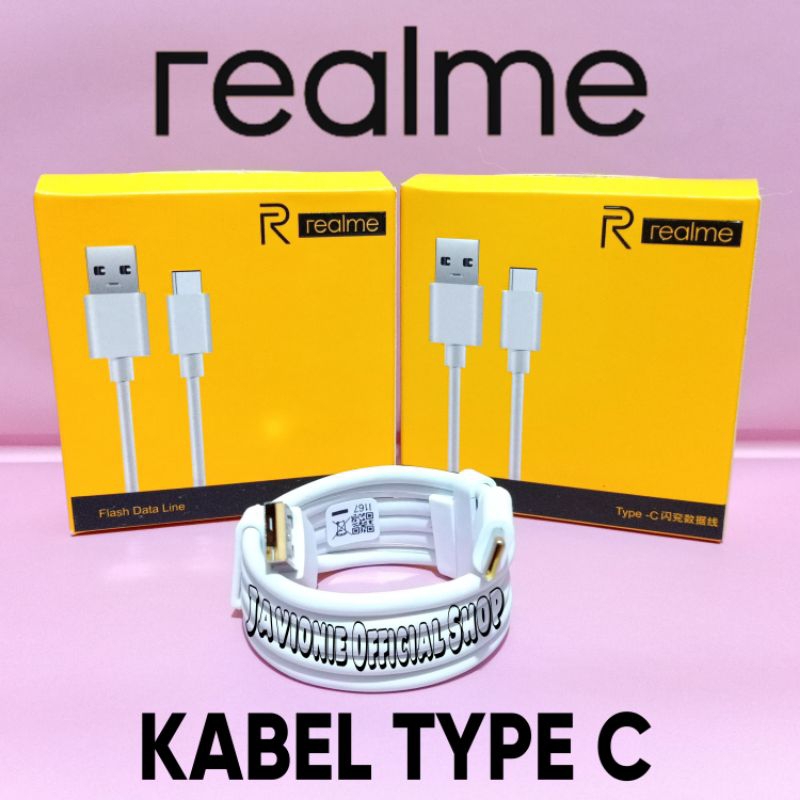 Kabel Data Charger Realme X XT X2 X50 PRO 5G X3 Super ZOOM Original TYPE C DART VOOC FLASH CHARGE Fast Charging