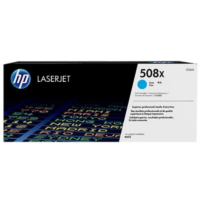 TONER HP LASERJET 508X CYAN ORIGINAL