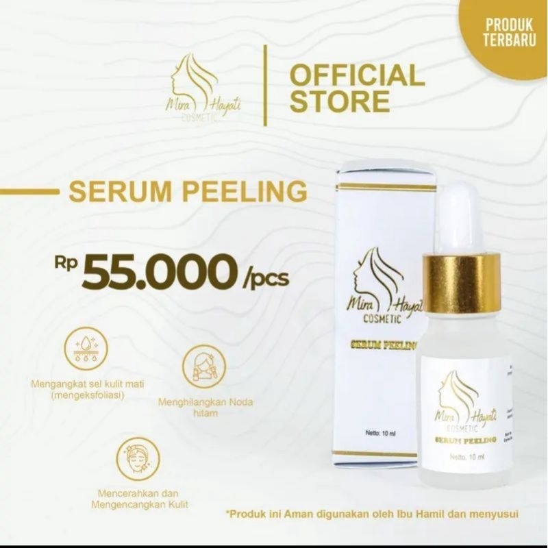 Serum Peeling MH Mira hayati Cosmetic original