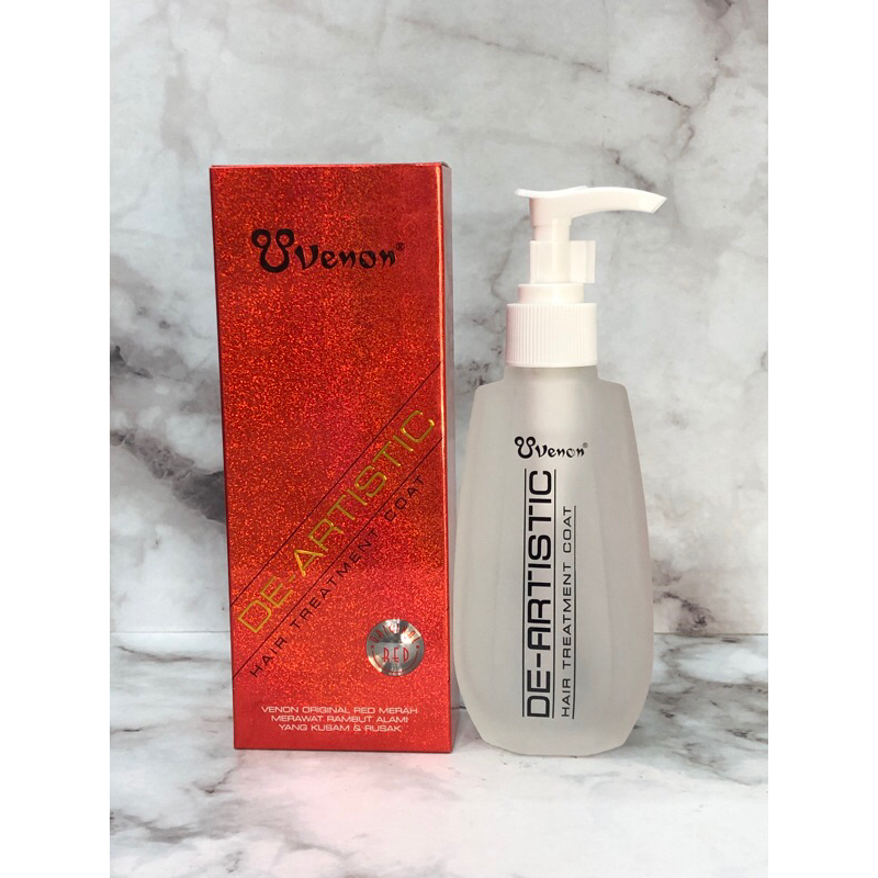 Venon merah De-Artistic hair treatment