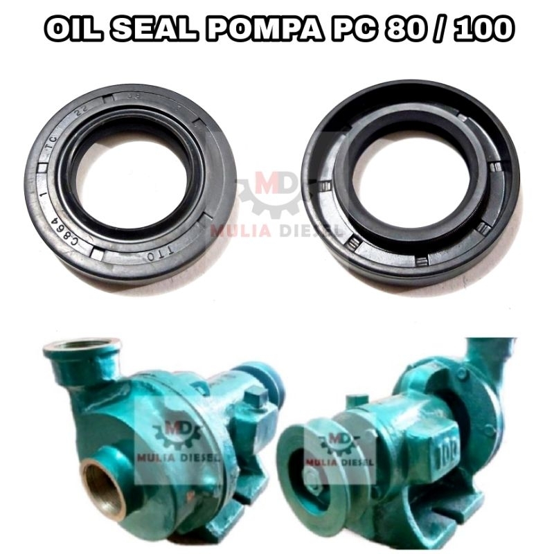 Oil Seal Oli sil Pompa Air Keong Waterpump PC 80 PC 100 PC80 20 22 38 7