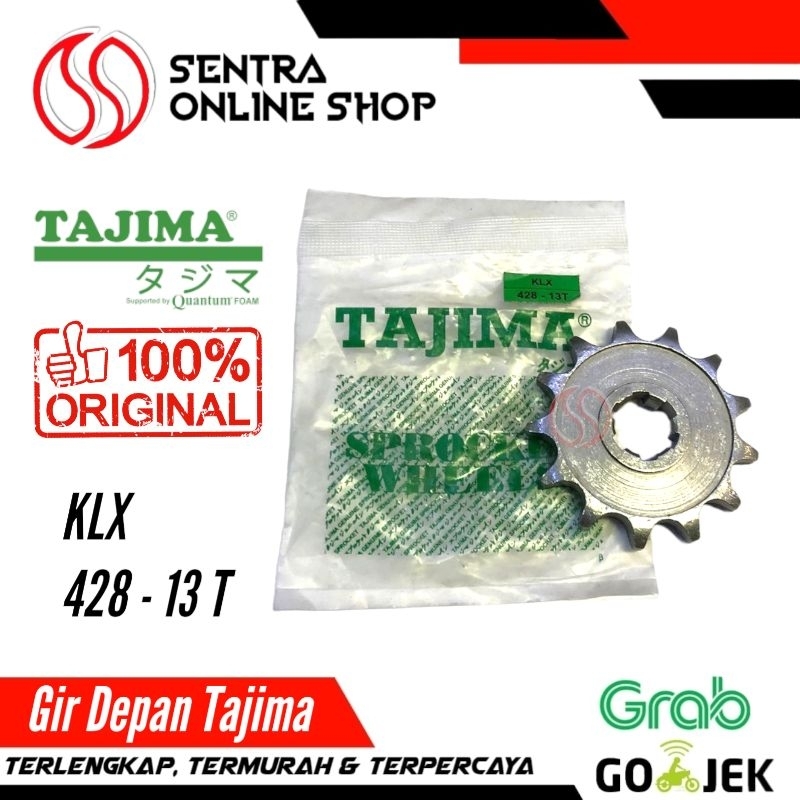 Gir gear depan klx 150 dtracker 13 428 tajima