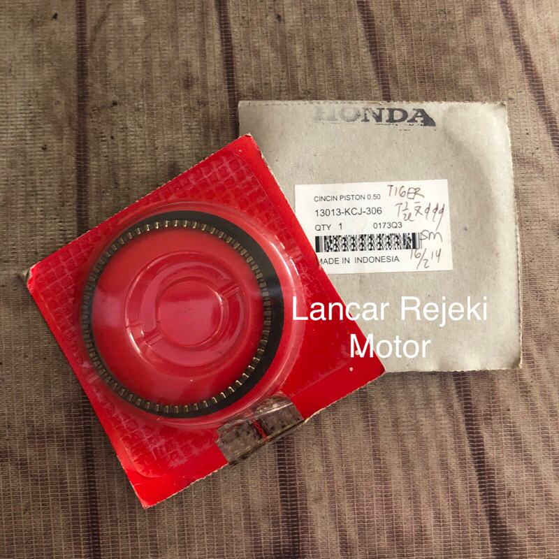 Original AHM Ring Piston Seher Honda Tiger Oversize 50 Pro Neotech Megapro