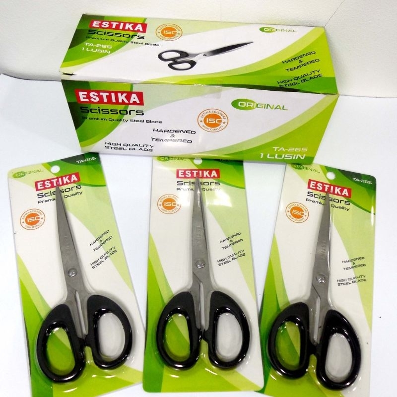 

Gunting Tanggung Estika TA 265 (6.5 inc)