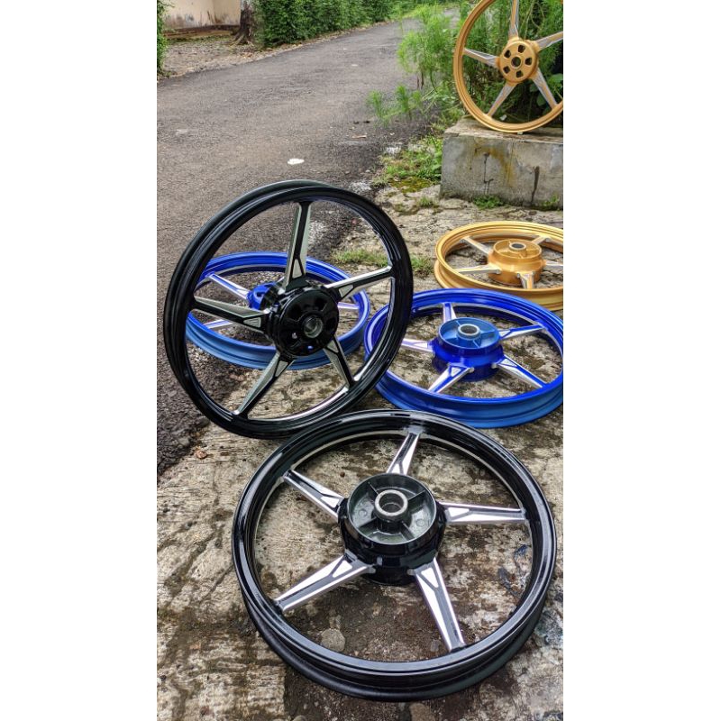velg vixion old bubut model enkei
