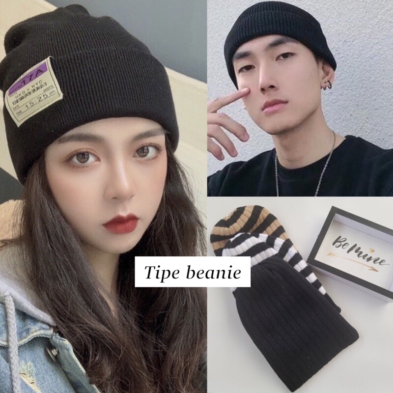 Topi Kupluk Rajut IMPORT Beanie Hat Dewasa Premium Distro