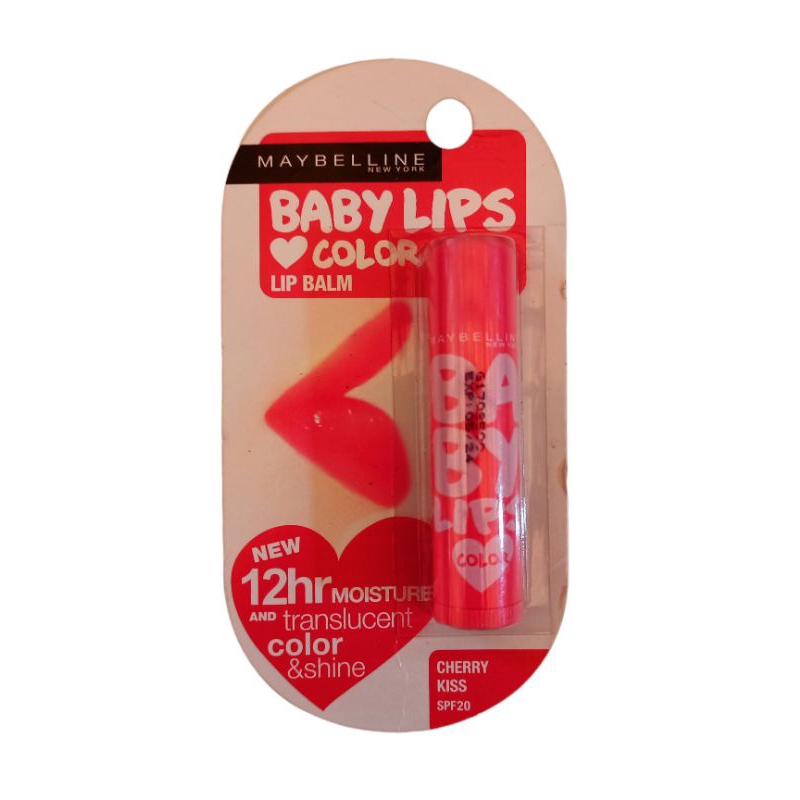 Maybelline Babylips Color Lip Balm Cherry Kiss spf20 4Gr