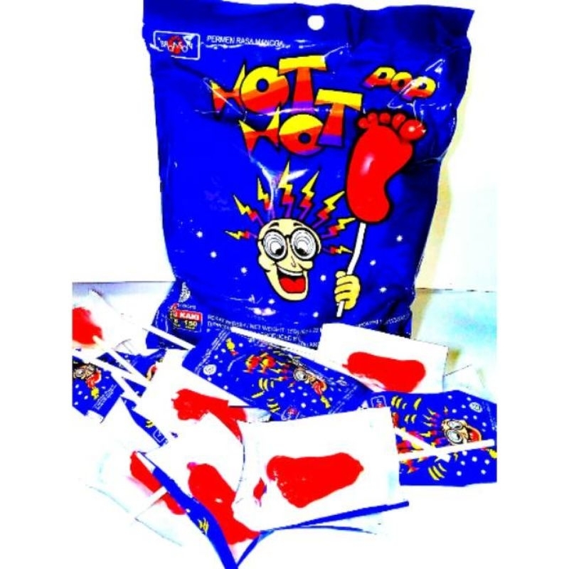 

Permen Kaki Hot Hot Pop Kaki 1 pack isi 25pcs