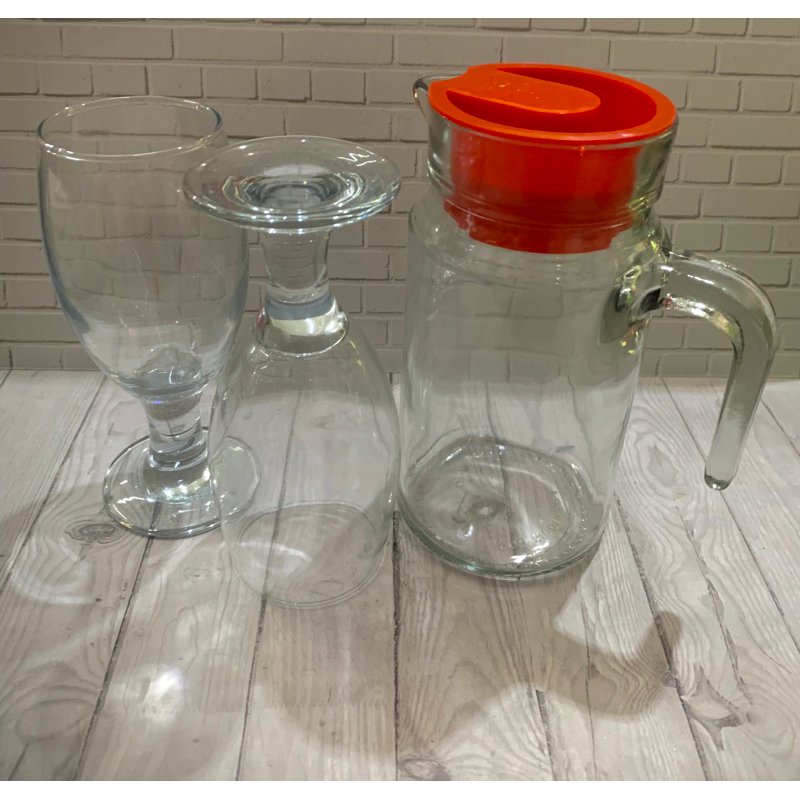 DRINK SET KACA / GELAS KACA SET / PITCHER SET - KIG GROUP