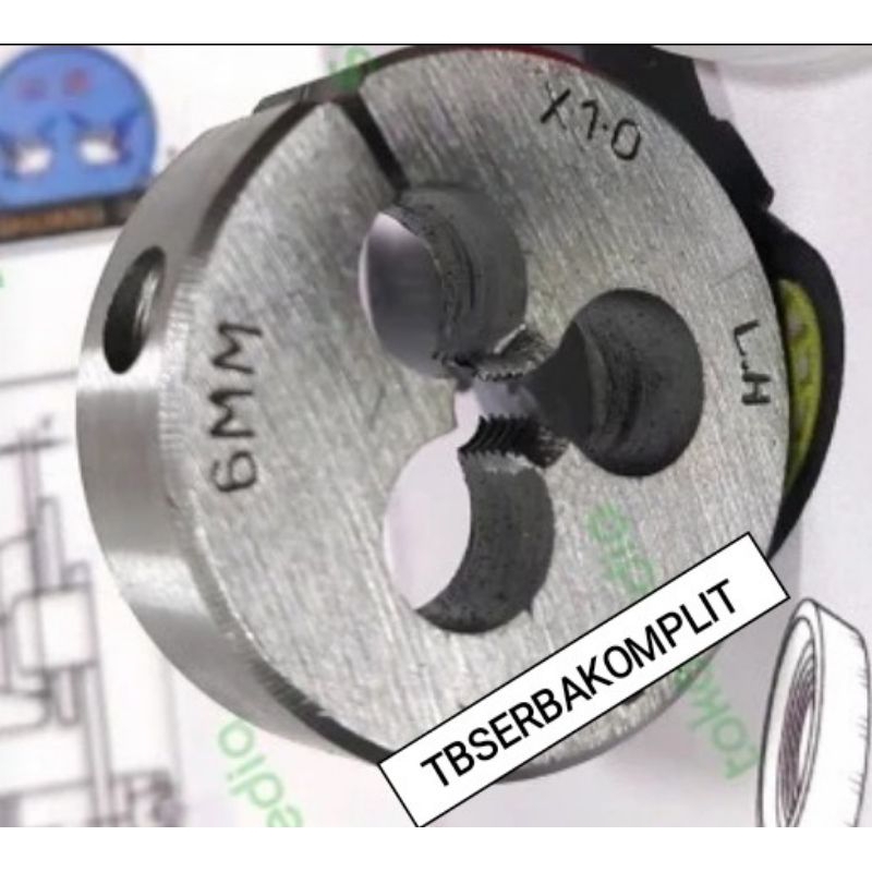 Snai M3x0.5 M4x0.7 M5x0.8 M6x1 M6x1.0 Drat Kiri RICH for LH Left Round Dies 3x0.5 4x0.7 5x0.8 6x1 6x