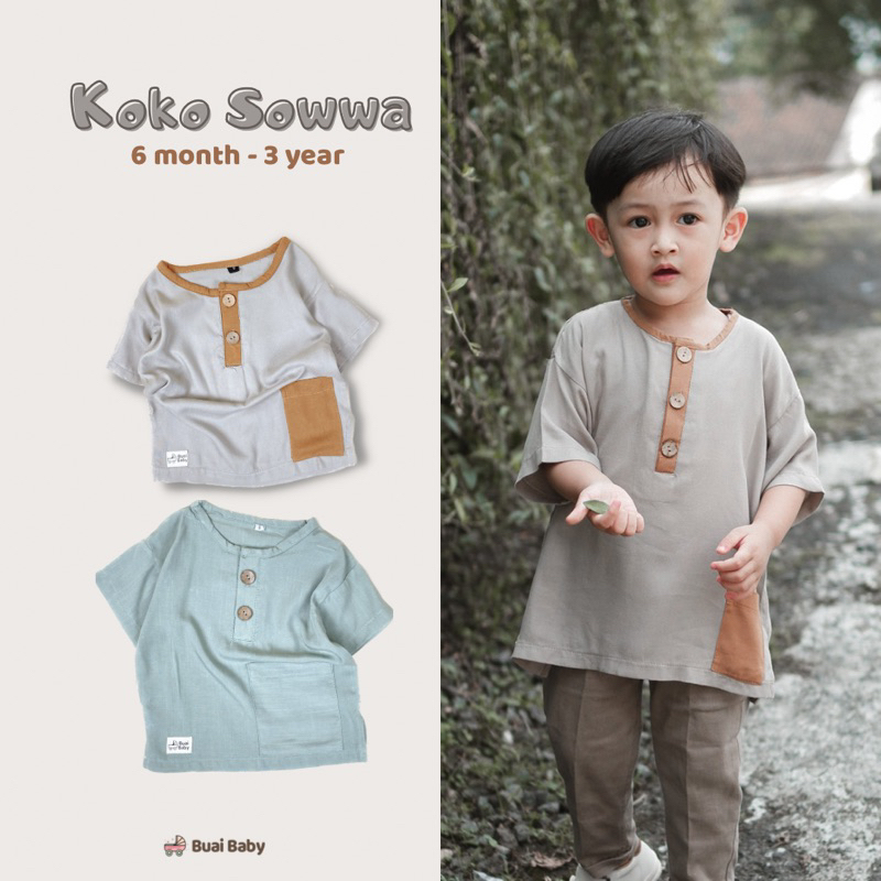 Buai - Koko Sowwa Raya Series Bahan Rayon Nyaman &amp; Adem