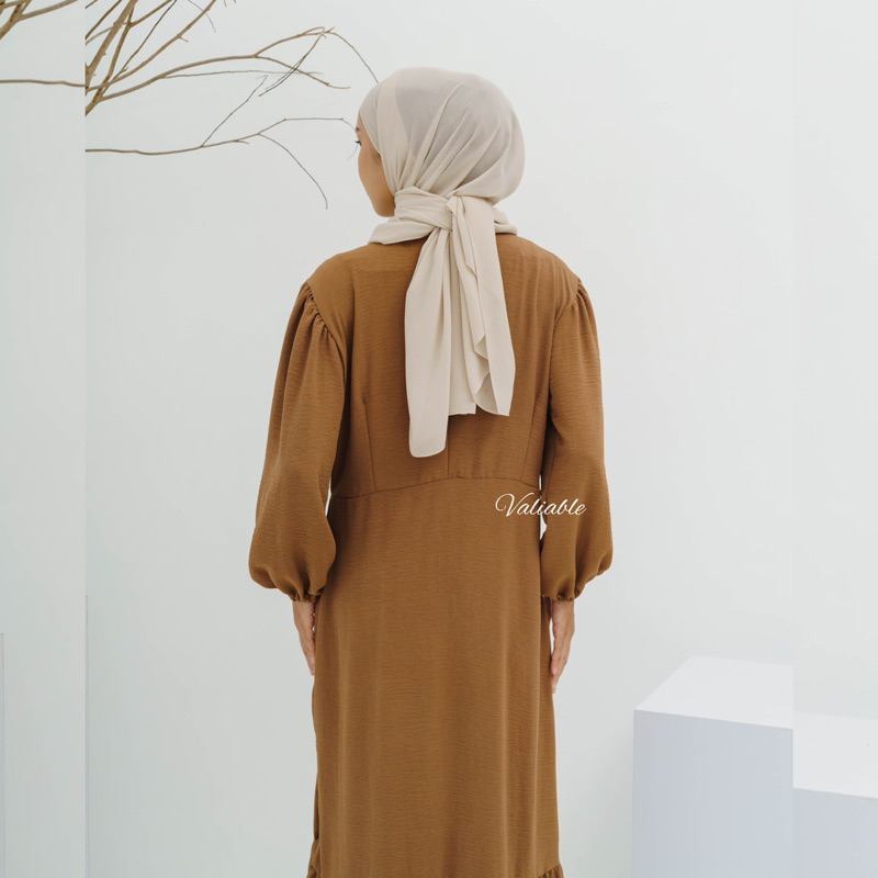 Halwa Drawstring Maxy Dress Valiable