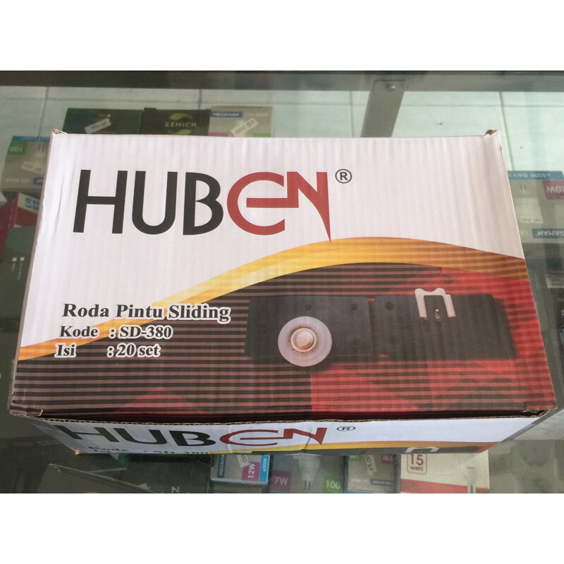 RODA PINTU SLIDING SD 380 HUBEN 20 Set