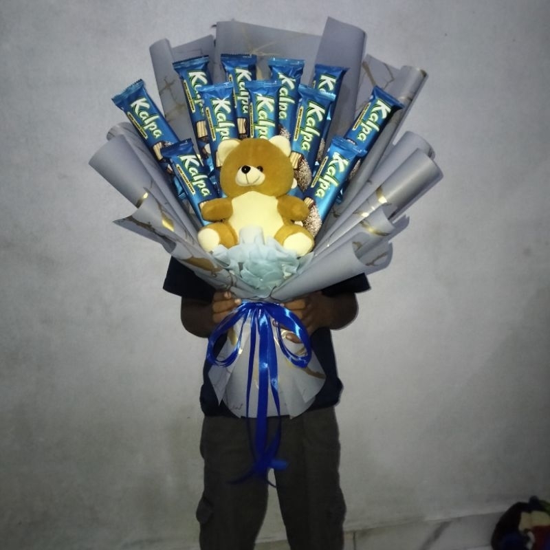 buket boneka mix Snack kalpa