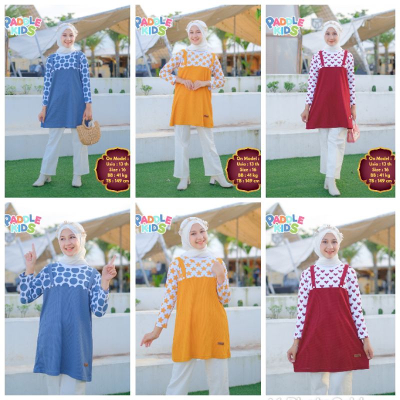 Tunik Anak Perempuan Remaja Tanggung Paddlekids Tunic Waco