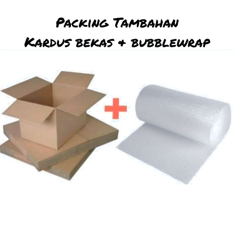 

TAMBAHAN PACKING KARDUS BEKAS DAN BUBBLE WRAP