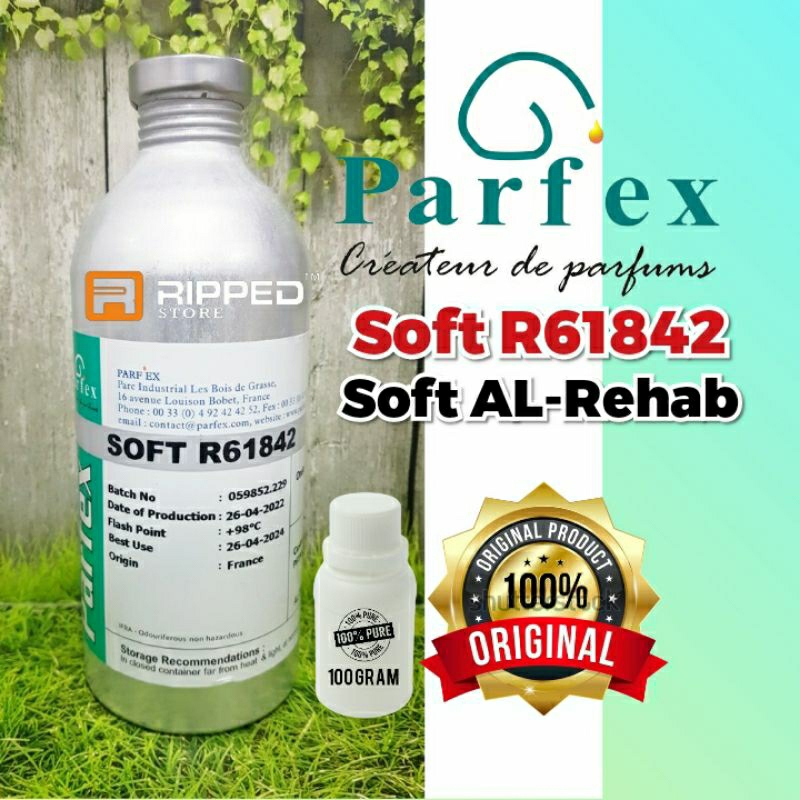 (100 ML) BIBIT PARFUM MURNI SOFT AL REHAB BY PARFEX ORIGINAL