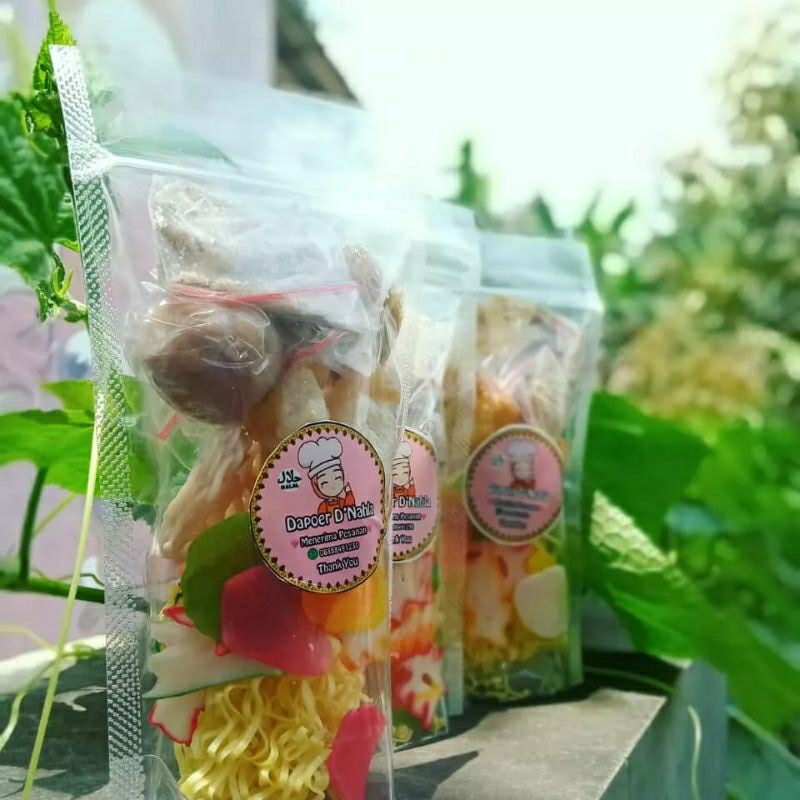 

Seblak instan Dapur D' Nahla enak banget Kemasan pouch