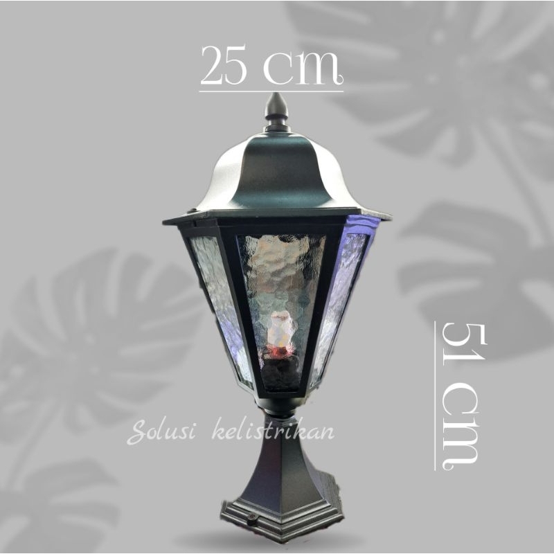 Lampu pilar lampu duduk lampu tanam lampu outdoor outdoor lamp classic modern