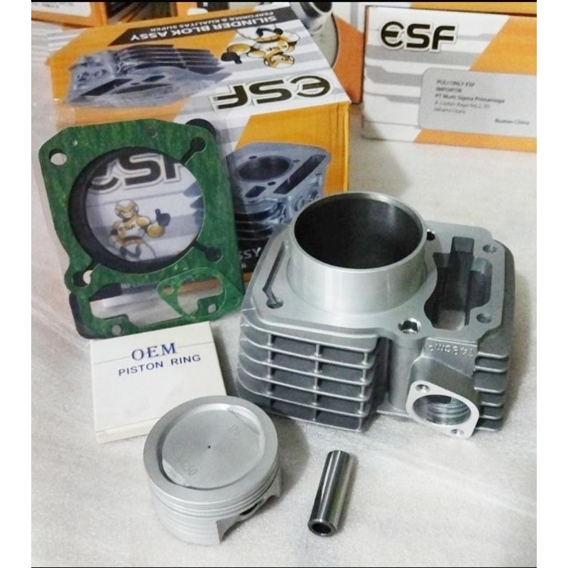 BLOK SEHER BORING SET PISTON VERZA CRF MEGA PRO NEW BORE UP 64,5