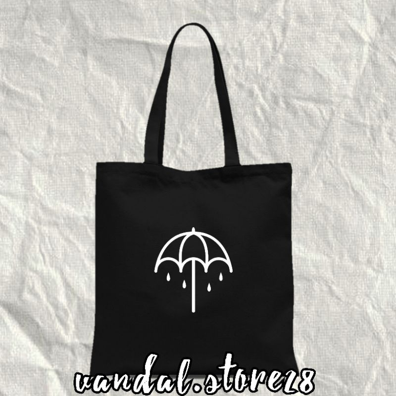 TOTEBAG TOTE BAG TAS JINJING BMTH PRIA WANITA / TOTEBAG WANITA /TOTE BAG SEMI KANVAS MURAH