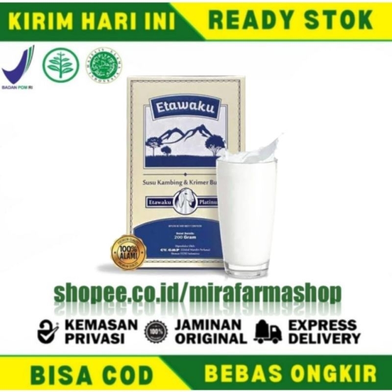 

SUSU KAMBING ETAWAKU PLATINUM ASLI ORIGINAL PREMIUM
