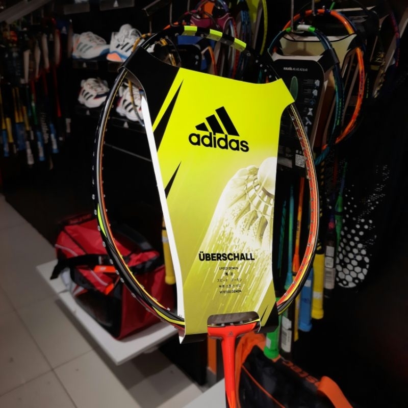Raket Adidas Uberschall F3 & F5 Original Resmi Racket Badminton