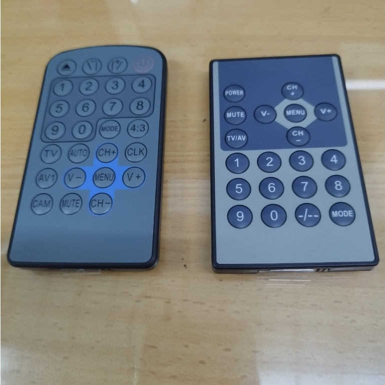 Remote tv indash motorized dan remote tv roof