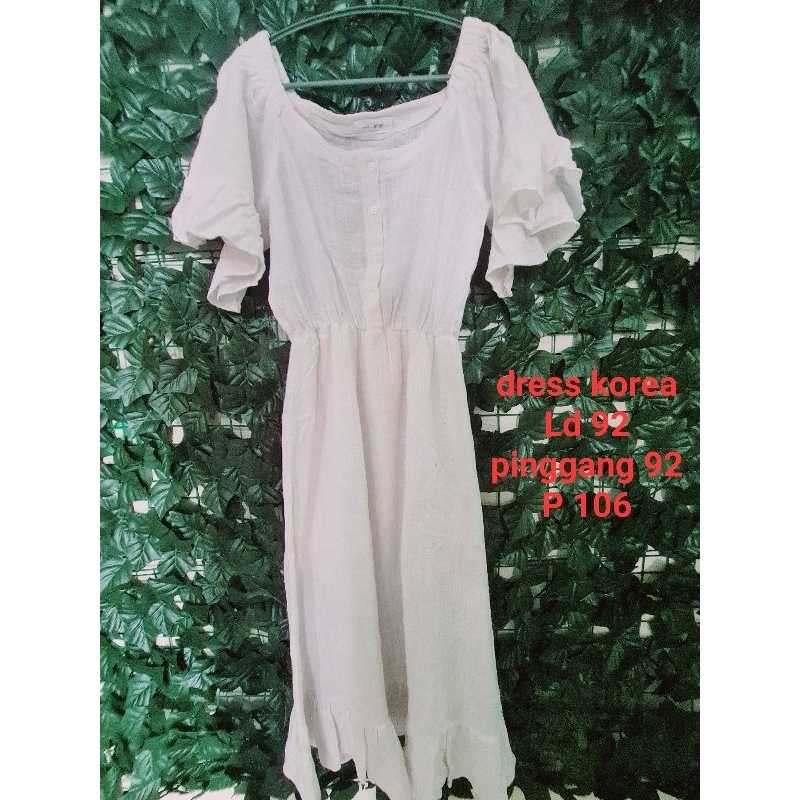 dress vintage dress korea preloved PL