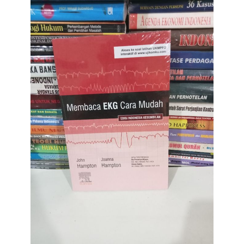 Buku MEMBACA EKG CARA MUDAH.