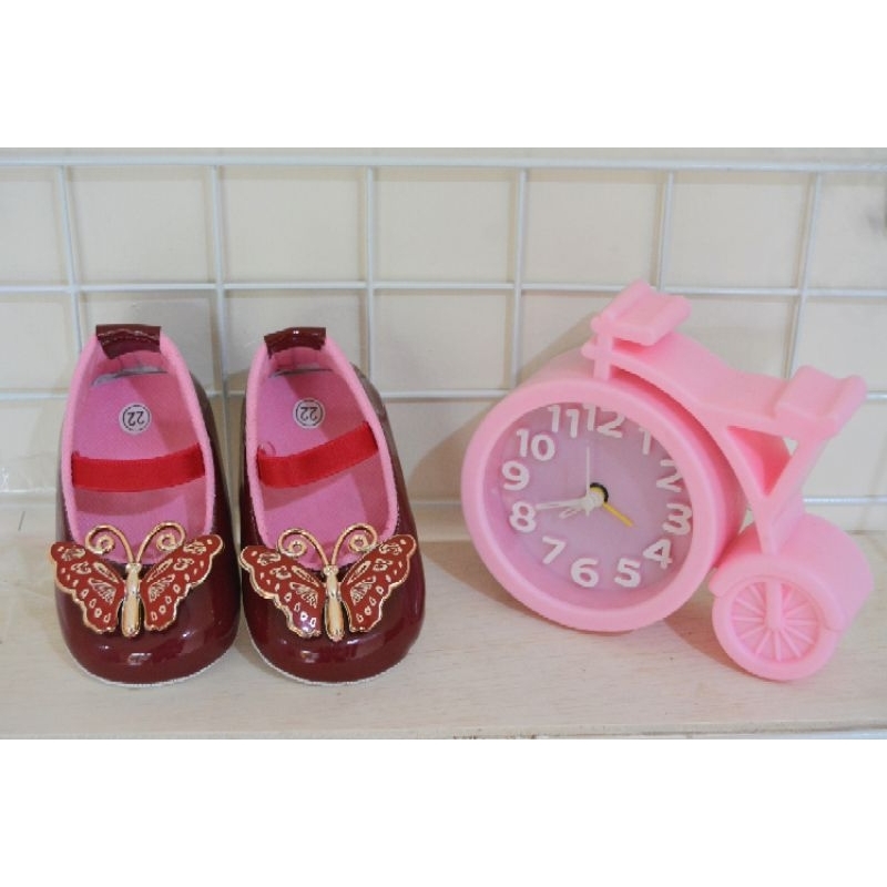 sepatu flat bayi perempuan prewalker 0 _12 bulan butterfly