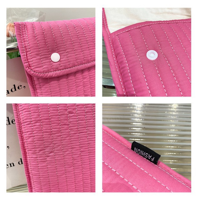 laptop dan ipad sleeve 11 12 13 inch sarung tas tablet notebook macbook polos wanita cover pouch korea kekinian tebal premium murah berkualitas TL19