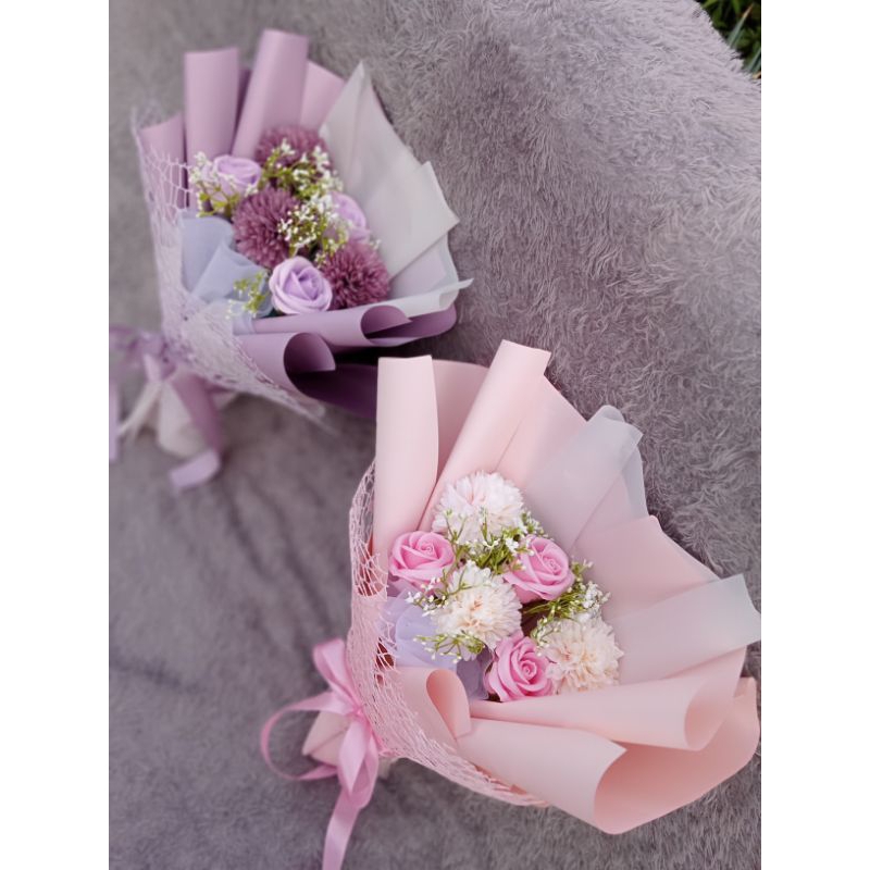 Soap Flower Buket / Buket Mawar Sabun/ Buket Wisuda