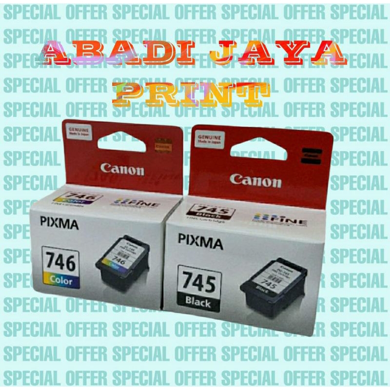 TINTA CANON PG-745 DAN CL-746