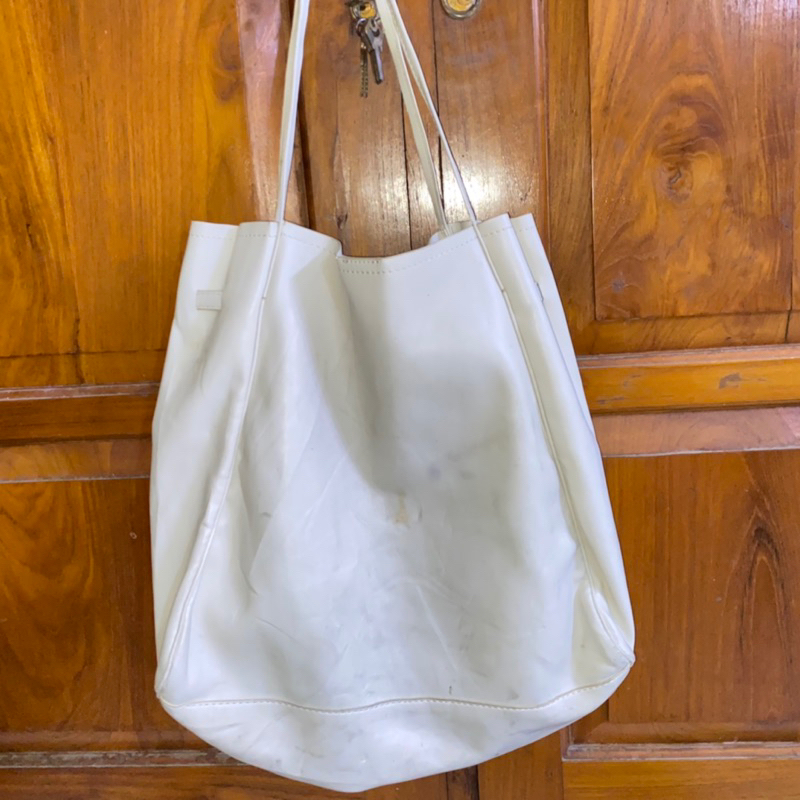 tote bag zara original preloved bekas second