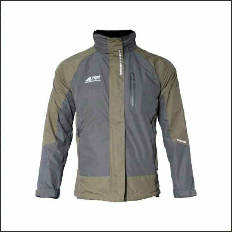 Jaket Gunung Pria Wanita REI GREATER Taslan Polar Waterproof Original Arei Outdoorgear