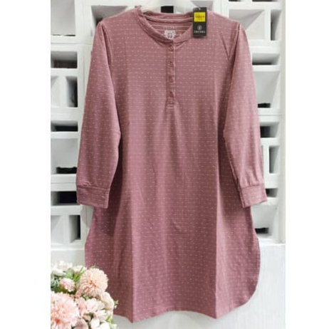 KAOS TUNIK CHISELLA POLKADOT