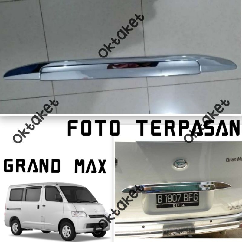 trunk lid belakang Daihatsu granmax Grand max chrome jsl